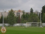 Сетка за воротами стадиона Москвич