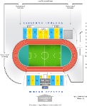 Схема стадиона "Динамо"