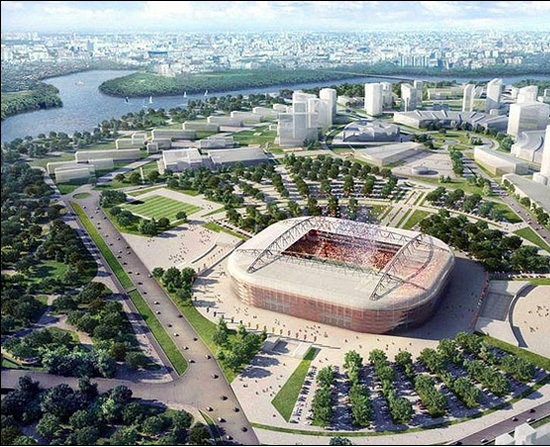 Власти Москвы утвердили план участка  для строительства стадиона "Спартак"  