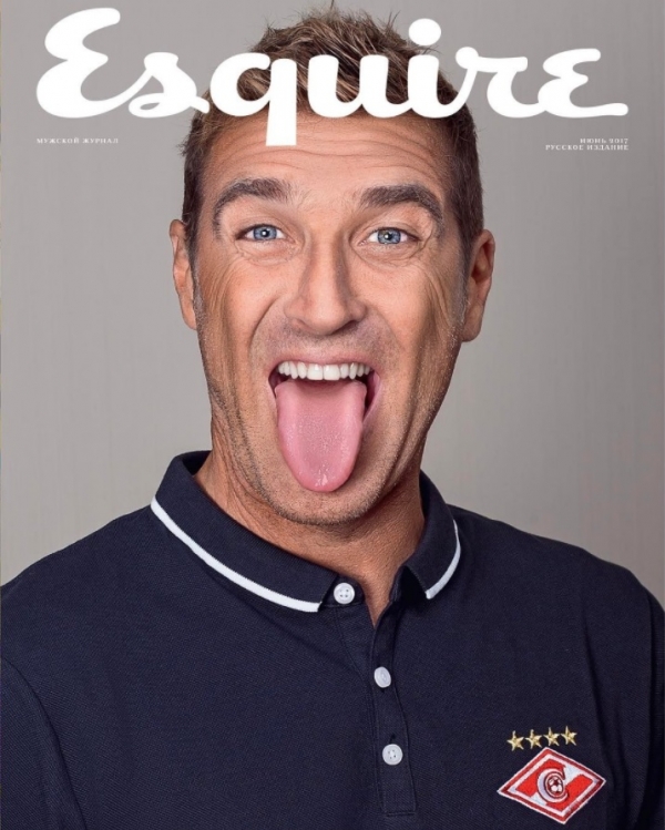 Массимо Каррера попал на обложку журнала Esquire