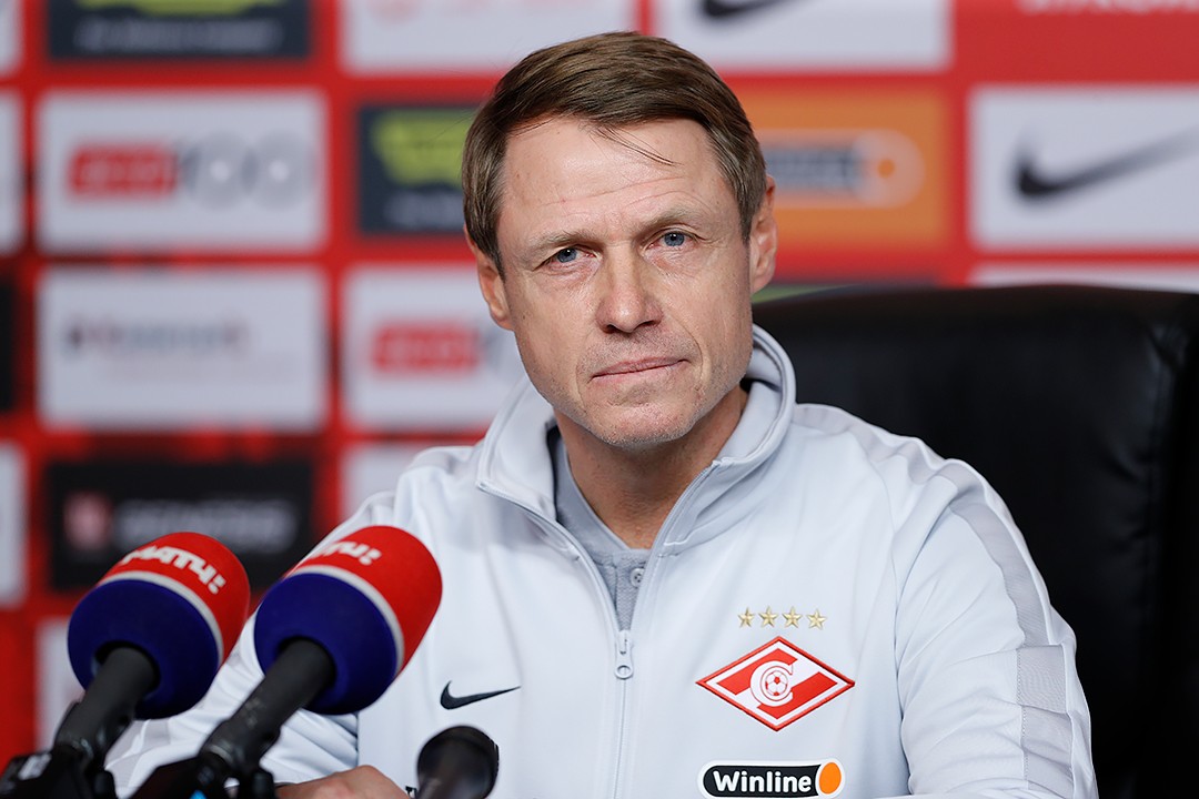 Пресс-конференция главного тренера «Спартака»