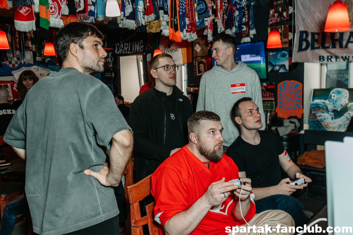 16 марта 2024 года в Москве в баре "Beer&Beard" состоялся третий турнир Российского Фанклуба "Спартак" по киберфутболу 16 марта 2024 года в Москве в баре "Beer&Beard" состоялся третий турнир Российского Фанклуба "Спартак" по киберфутболу