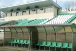 Тренерская скамейка стадиона Рубин