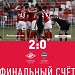 «Спартак-2»: уверенная победа над «Енисеем»