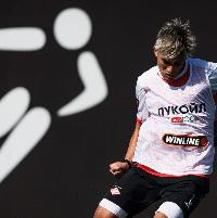 «Солари справа. Не перепутайте». «Спартак» опубликовал забавное фото игрока с тренировки