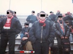 На секторе перед матчем Зенит - Спартак '96