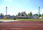 Вид стадиона Металлург Череповец