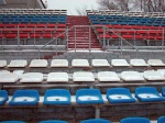 Трибуна стадиона "Металлург"