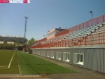 Центральная трибуна стадиона "Локомотив" Иркутск