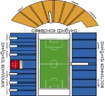 Схема стадиона Стадион "Олимп-21 век"
