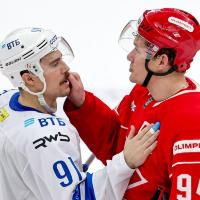 Шайба Уила принесла «Динамо» победу над «Спартаком» в столичном дерби в КХЛ