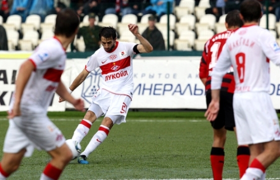 Первый гол Парехи за Спартак оказался победным