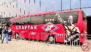 Автобус футбольного клуба Спартак Москва
