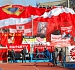 Фанаты Спартака в Новосибирске