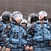 Произошла стычка фанатов москвичей с местным ОМОНом.