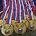 Футболистам, тренерам и персоналу "Спартака" вручены золотые медали чемпионата России